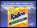 RADION (as clean and fresh as your interface can get)