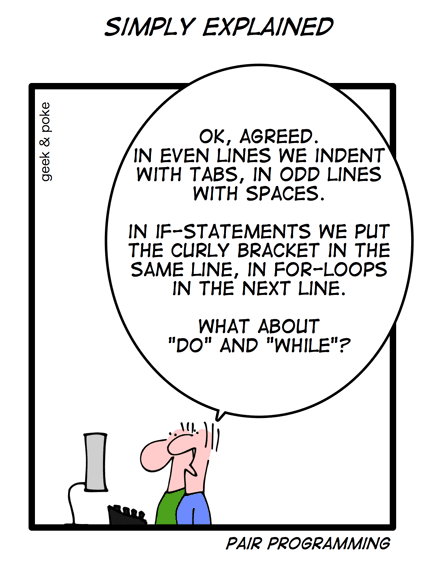 Pair Programming - Geek and Poke Pair Programming - Geek and Poke